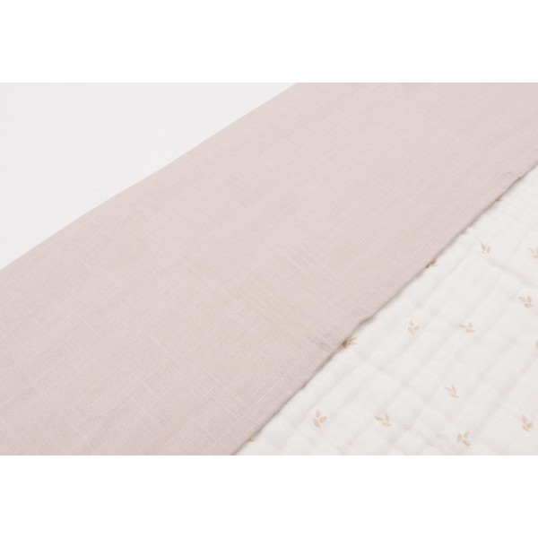 Jollein Slub Nougat 75 x 100 cm Wieglaken 008-511-68017