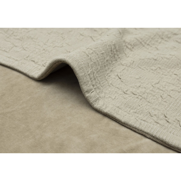 Jollein Soft Waves Olive Green / Velvet 100 x 150 cm Ledikantdeken 516-522-67052
