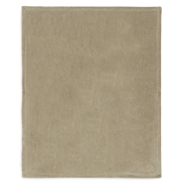 Jollein Soft Waves Olive Green / Velvet 100 x 150 cm Ledikantdeken 516-522-67052