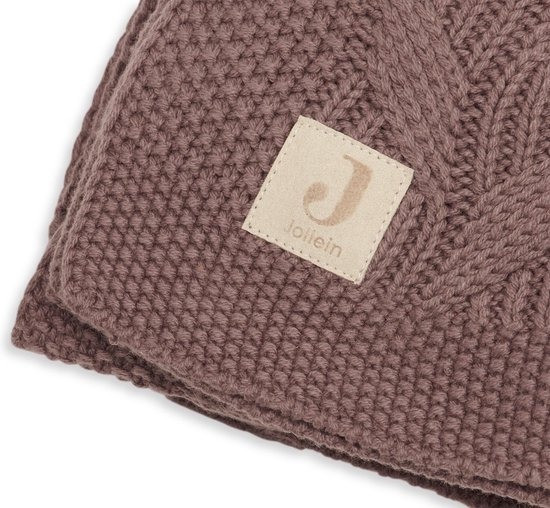 Jollein Spring Knit Chestnut 100 x 150 cm Ledikantdeken 516-522-66036