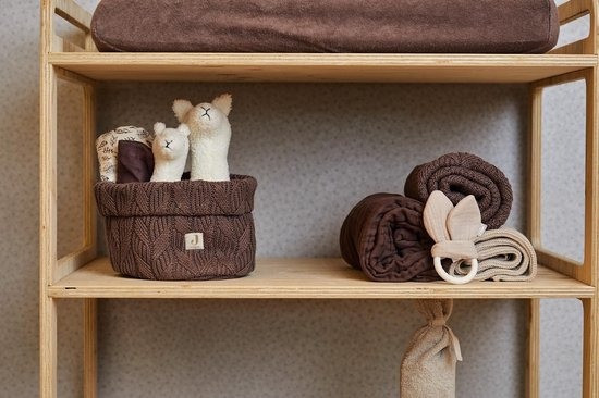 Jollein Spring Knit Chestnut 100 x 150 cm Ledikantdeken 516-522-66036
