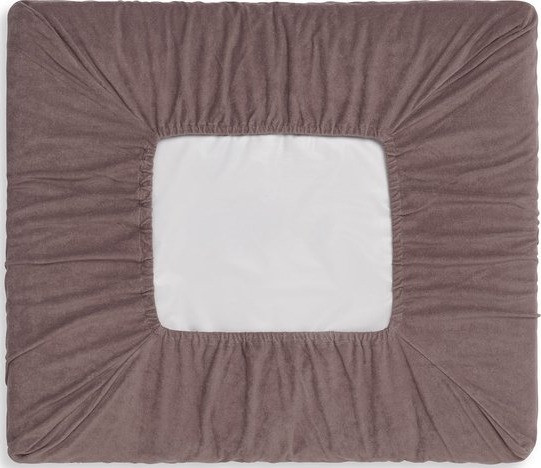Jollein Spring Knit Chestnut 75 x 85 cm Aankleedkussenhoes 022-546-66036