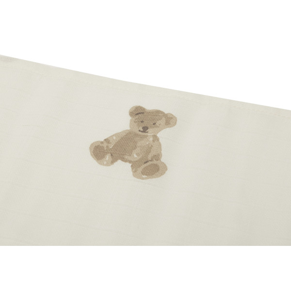 Jollein Teddy Bear 70 x 70 cm Hydrofiel Multidoek 3 stuks 535-851-66095
