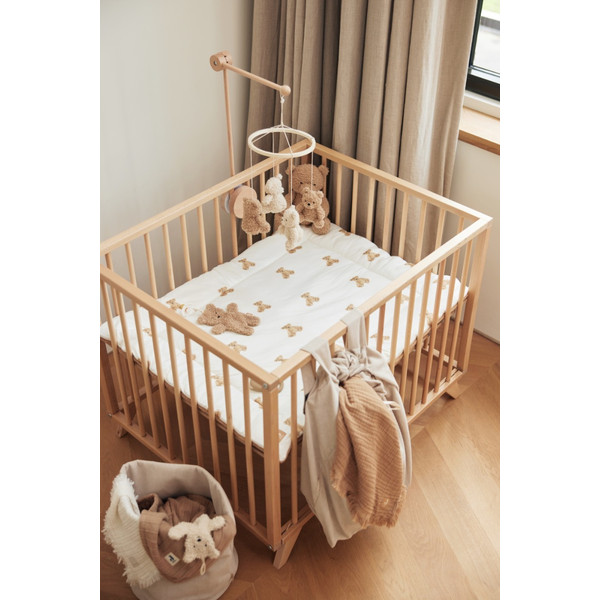 Jollein Teddy Bear 75 x 95 cm Boxkleed 017-512-66095