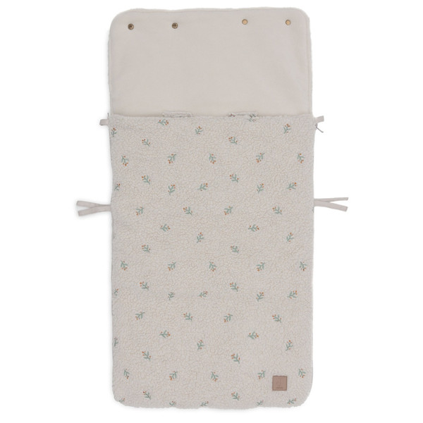 Jollein Teddy Lovely Biscuit 3/5 punts 0-9 Maanden Autostoel Voetenzak 025-811-68051