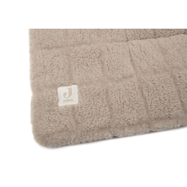 Jollein Teddy Warm Sand 75 x 95 cm Boxkleed 017-512-68117