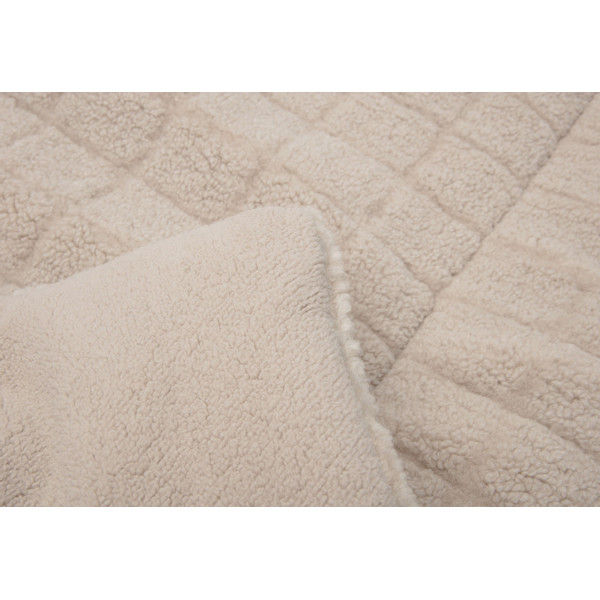 Jollein Teddy Warm Sand 75 x 95 cm Boxkleed 017-512-68117
