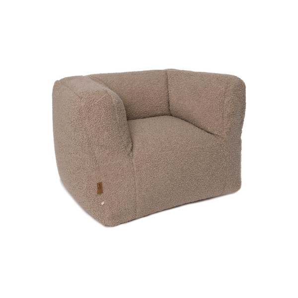 Jollein Teddy Warm Sand Kinderfauteuil Beanbag 028-543-68143