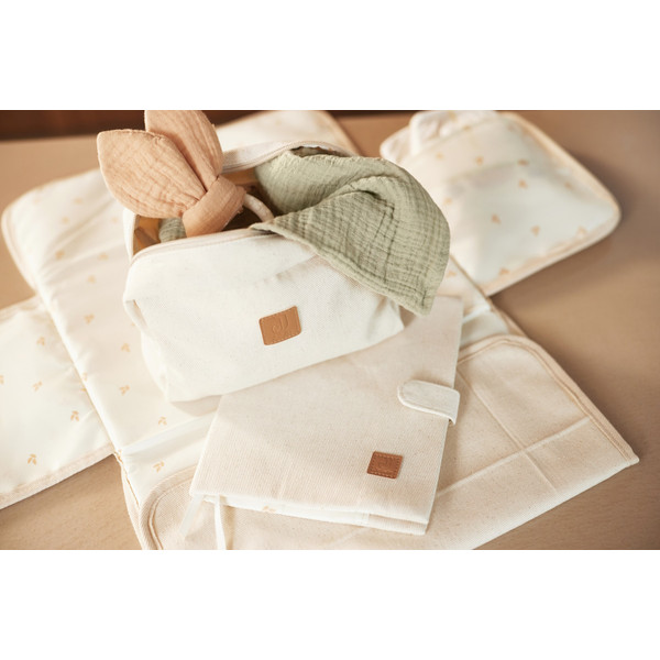 Jollein Twill Natural Verschoningsmat 096-001-68021