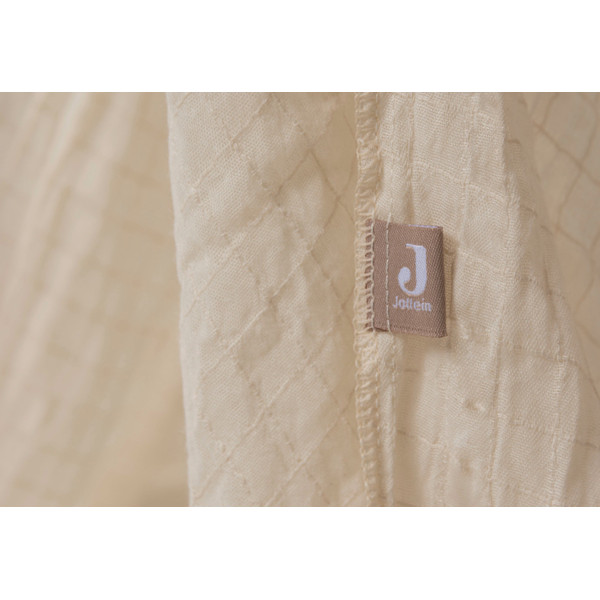 Jollein Vintage Cosy Check Sand 245 cm Klamboe