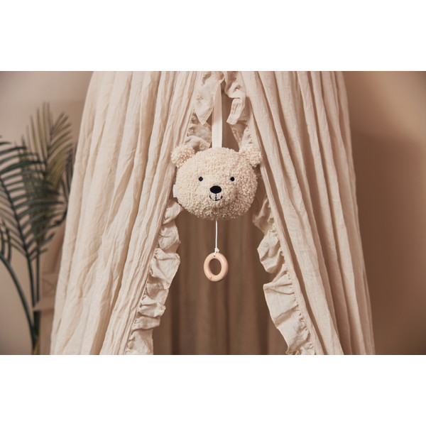 Jollein Vintage Ruffle Nougat 155 cm Sluier 002-001-66081