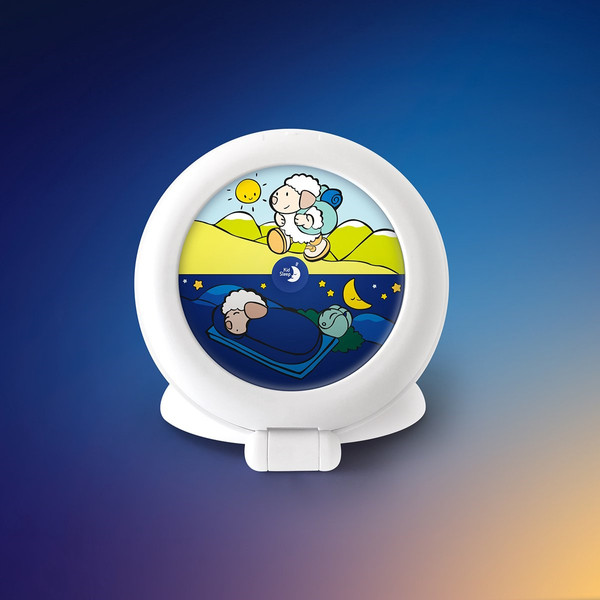 Kidsleep Globetrotter White Slaaptrainer en Kinderwekker CK0041-KSG-WH