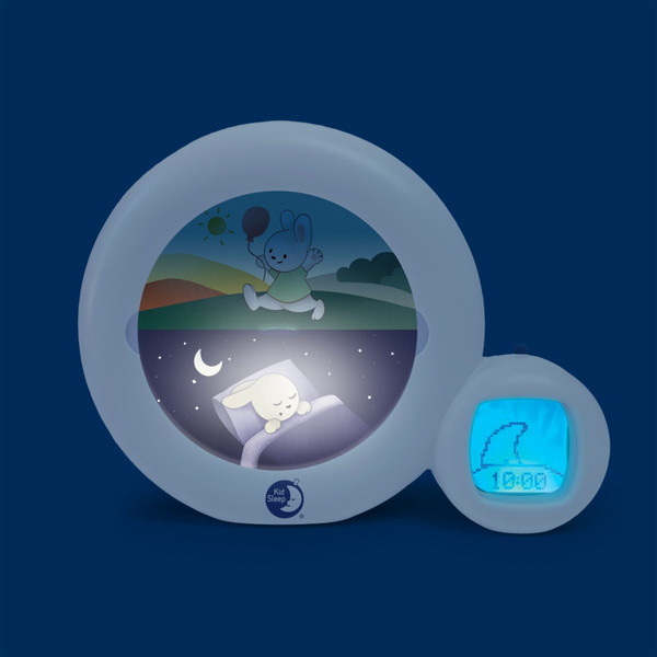 KidSleep Moon Wit/Blauw Slaaptrainer en Kinderwekker
