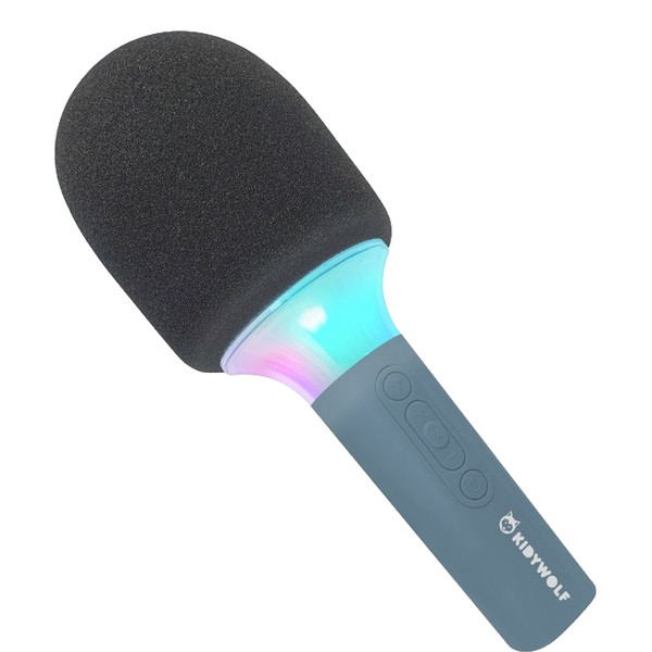 Kidywolf Kidymic Blue Bluetooth LED Microfoon KIDYMIC-BU