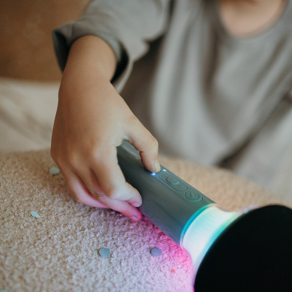 Kidywolf Kidymic Blue Bluetooth LED Microfoon KIDYMIC-BU