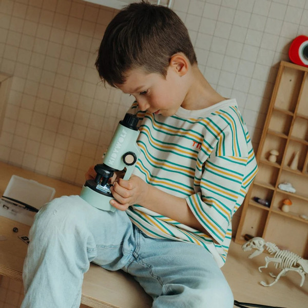 Kidywolf KidyMicroscope Groen Draagbare Kinder Microscoop