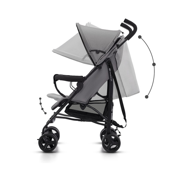Kinderkraft Tik Stone Grey Buggy KSTIK000GRY0000