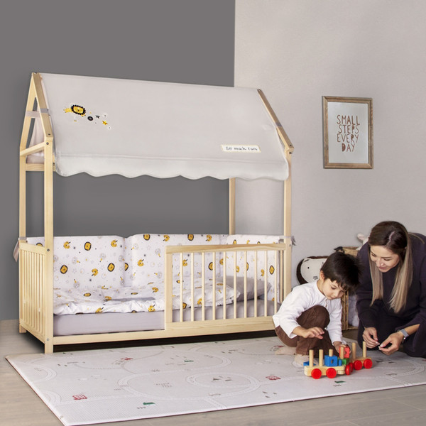 Kukka 70 x 140 cm Montessori Houten Activiteiten Huisbed KMB311