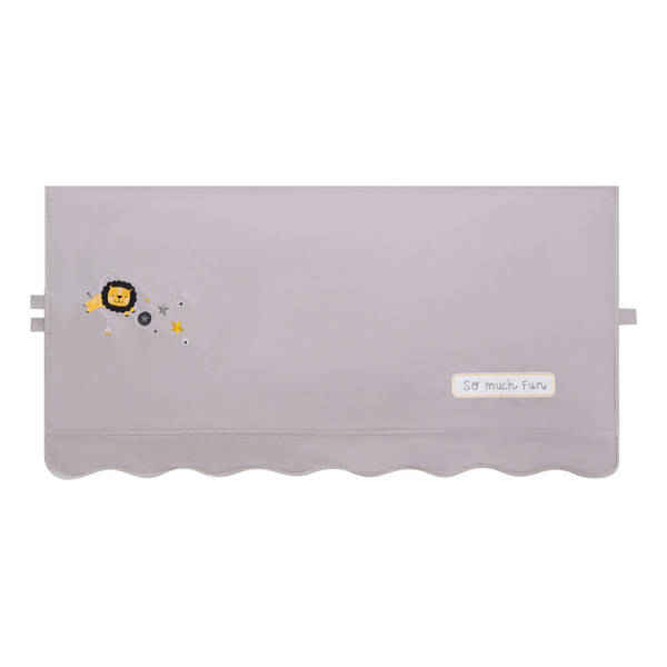 Kukka Leon Grey Luifel voor 70 x 140 cm Houten Huisbed