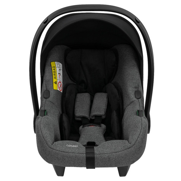 Kunert Booster Black Graphite Tandem Duowagen met 2 Autostoelen