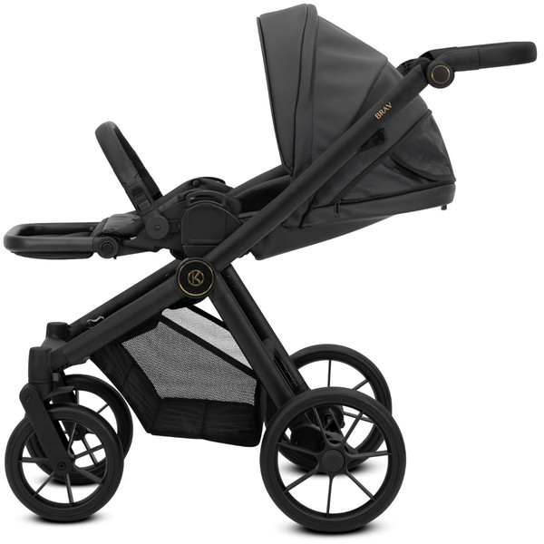 Kunert Brav Black 2-in-1 Kinderwagen BR-01
