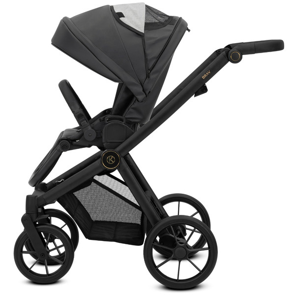 Kunert Brav Black 2-in-1 Kinderwagen BR-01