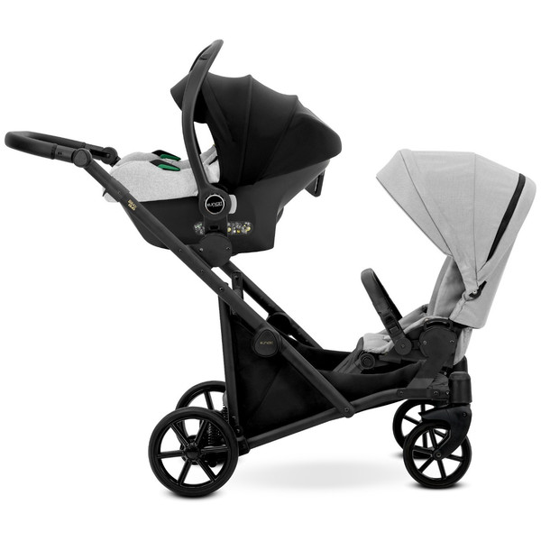 Kunert Brav Cream Tandem Duowagen Incl. 2 Autostoelen