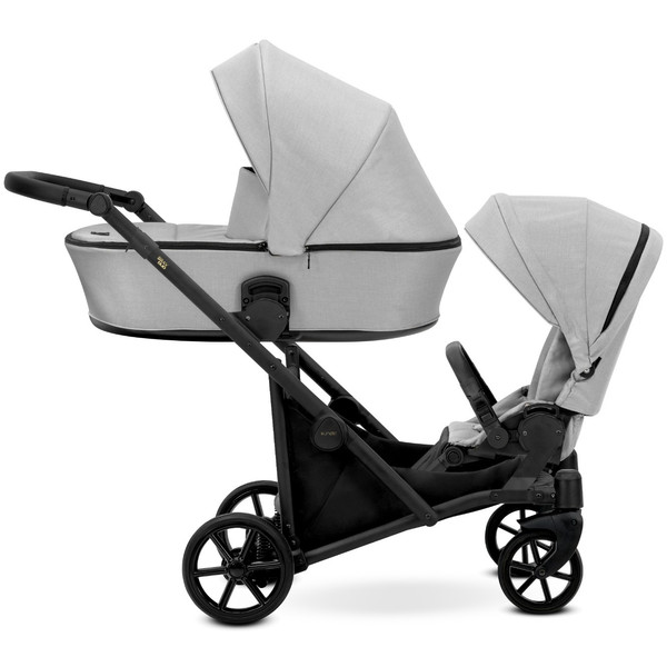 Kunert Brav Cream Tandem Duowagen Incl. 2 Autostoelen