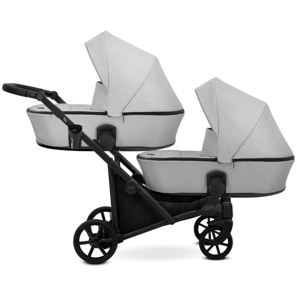 Kunert Brav Black Tandem Duowagen Incl. 2 Autostoelen BD-01