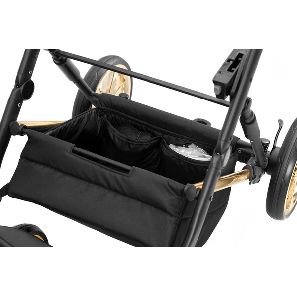 Kunert Ivento Premium Gold Deep Black 2-in-1 Kinderwagen IVE-12-GOLD