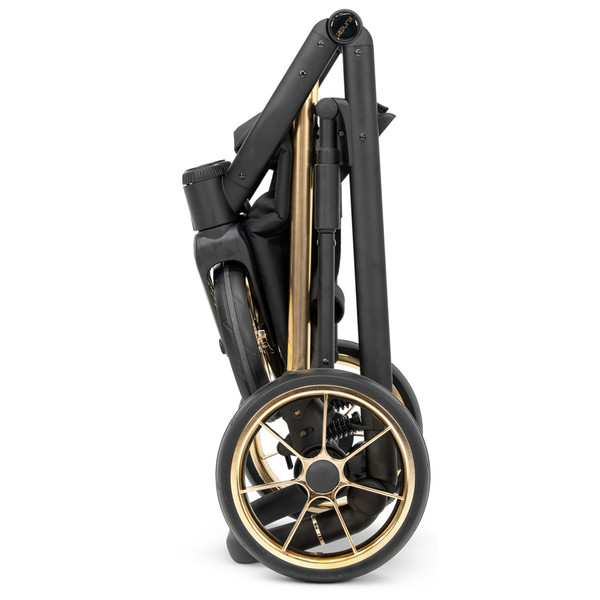 Kunert Ivento Premium Gold Deep Black 2-in-1 Kinderwagen IVE-12-GOLD