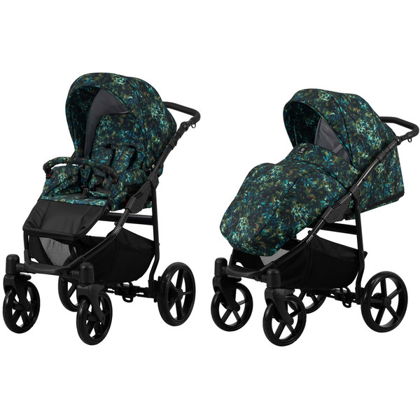 Kunert Mata Gold Black 2-in-1 Combi Kinderwagen MATA-10-GOLD