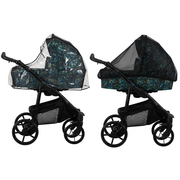 Kunert Mata Gold Black 2-in-1 Combi Kinderwagen MATA-10-GOLD