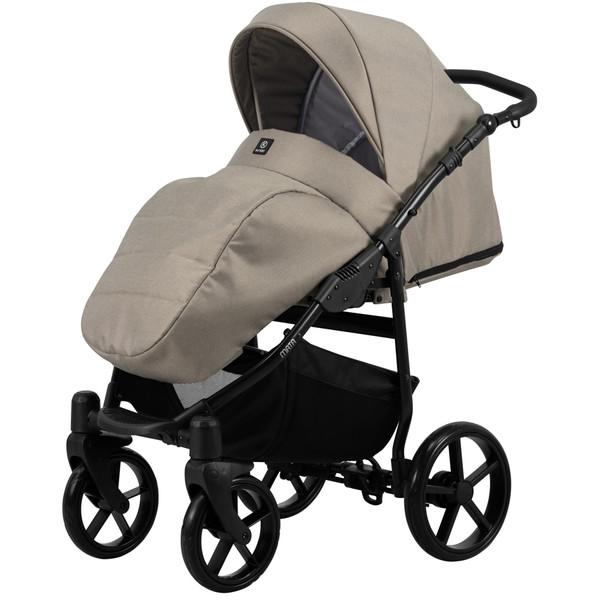Kunert Mata Black Mocca 2-in-1 Combi Kinderwagen MATA-02-BLACK