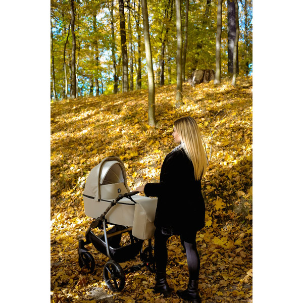 Kunert Mata Gold Black 2-in-1 Combi Kinderwagen MATA-10-GOLD