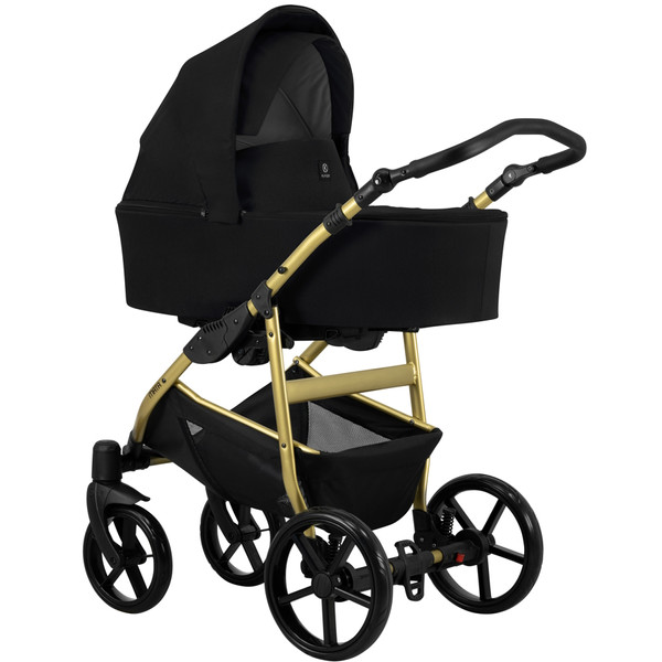 Kunert Mata Gold Black 2-in-1 Combi Kinderwagen MATA-10-GOLD