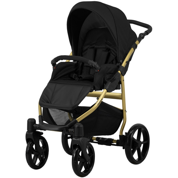 Kunert Mata Gold Black 2-in-1 Combi Kinderwagen MATA-10-GOLD