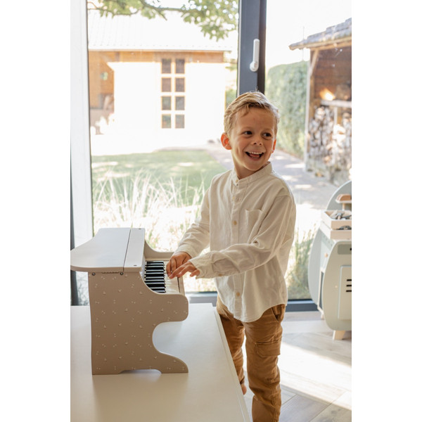 Label Label Nougat Houten Piano LLWT-04557