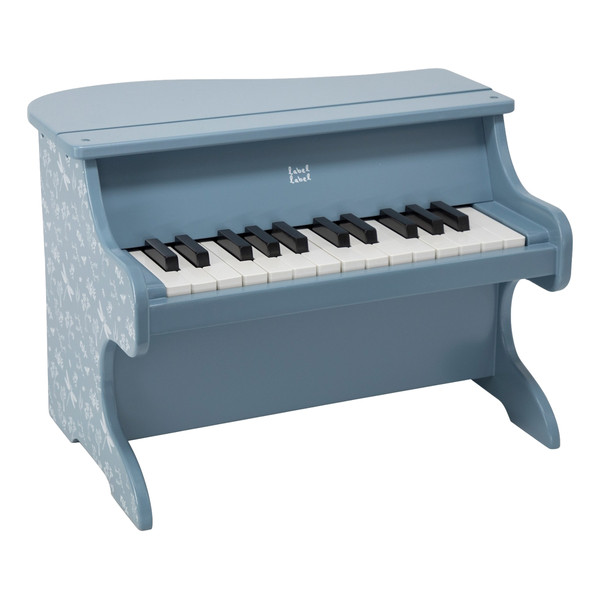 Label Label Blauw Houten Piano LLWT-04465