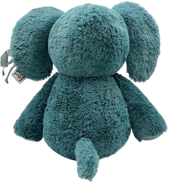 Label Label Elephant Elly Blauw 34 cm Knuffel LLPL-03901
