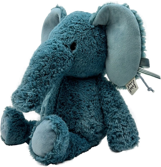 Label Label Elephant Elly Blauw 26 cm Knuffel LLPL-03895