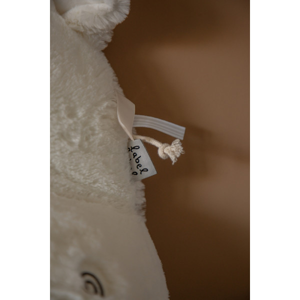 Label Label Hippo Harvey Blauw Muurdecoratie