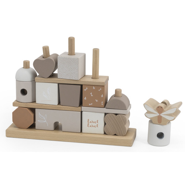 Label Label Nougat Houten Blokken LLWT-34376