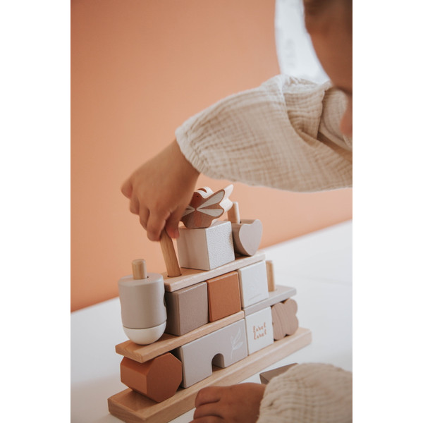 Label Label Nougat Houten Blokken LLWT-34376