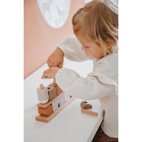 Label Label Nougat Houten Blokken LLWT-34376