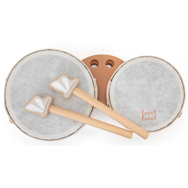 Label Label Nougat Houten Bongo's LLWT-04519