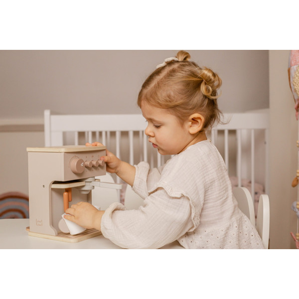 Label Label Nougat Houten Espresso Machine LLWT-37070