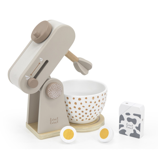 Label Label Nougat Houten Keukenmixer LLWT-37087