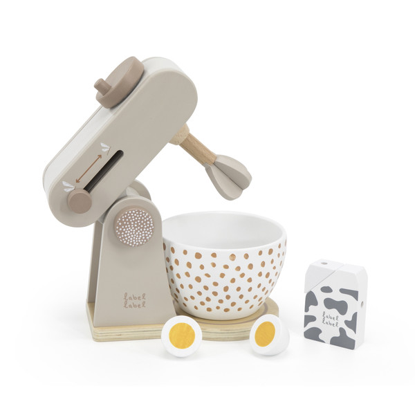 Label Label Nougat Houten Keukenmixer LLWT-37087