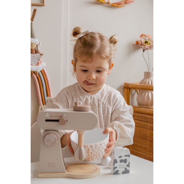 Label Label Nougat Houten Keukenmixer LLWT-37087